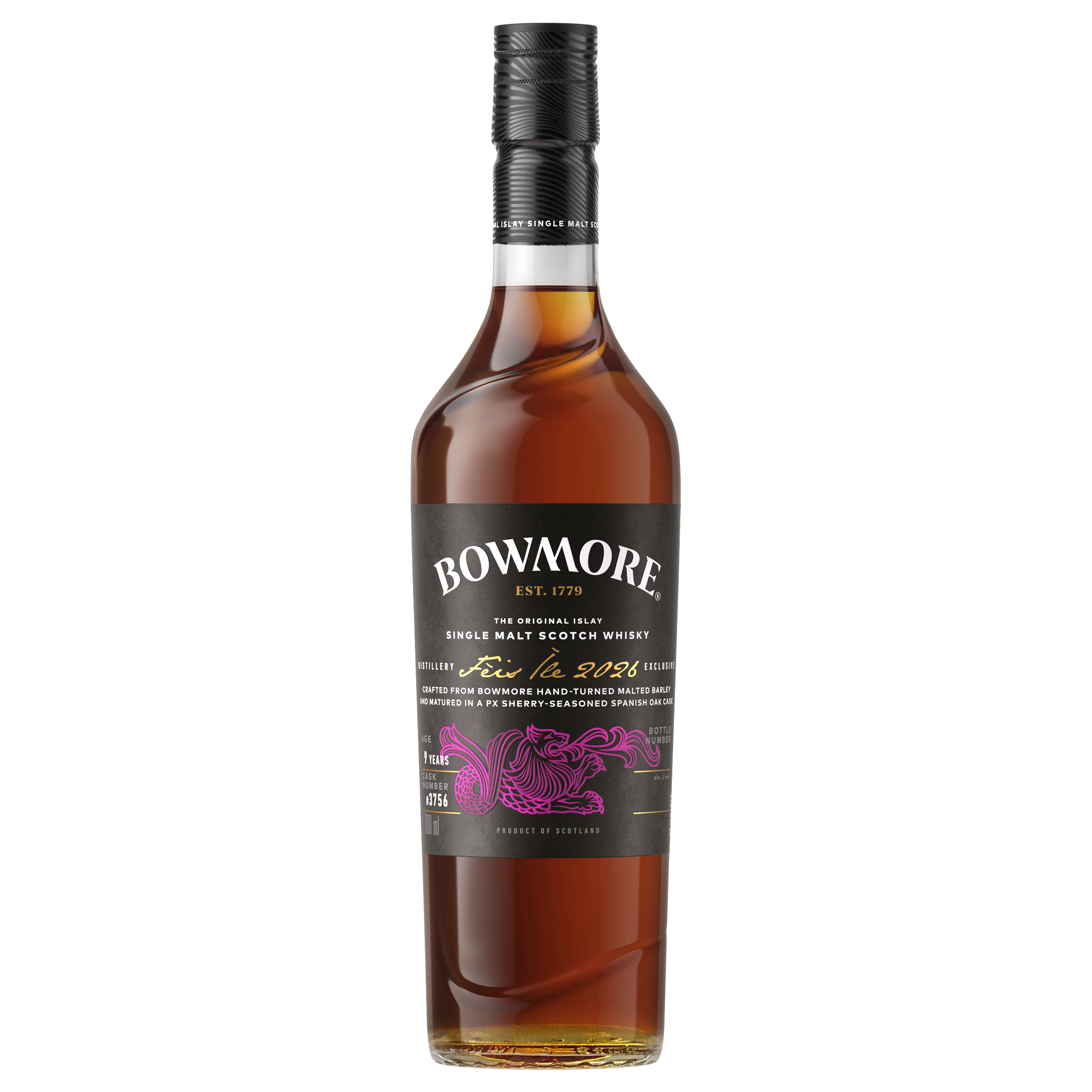 ウイスキー BOWMORE ISLAY Single Malt SCOTCH WHISKY BowmoreFeisIles Front.png